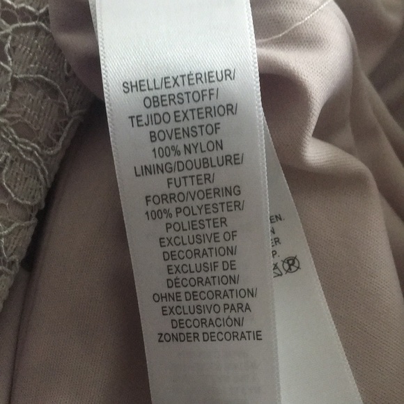 NWT Adrianna Papell icy lilac lace short dress 8 - Picture 7 of 7